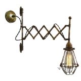 Jailhouse Extendable Swivel Wall Light